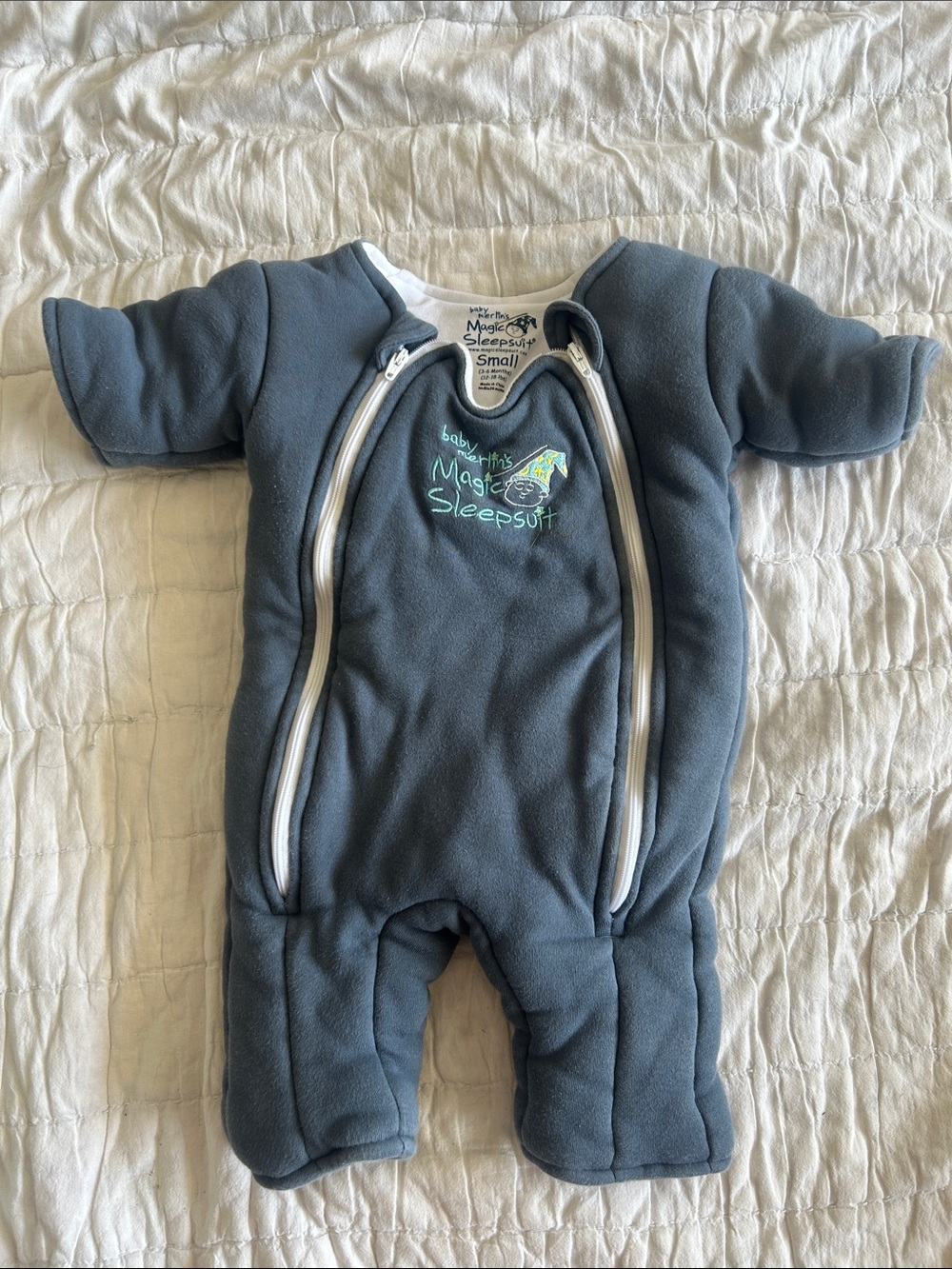 Magic Sleepsuit Infant Sleep Sack - Navy Blue Cozy All-in-One